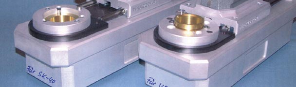 linear guide system in tool presetter