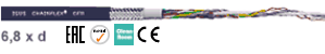 CF11 continuous flex data cables