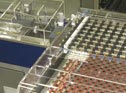 Maschine in Analyselabor für Milch