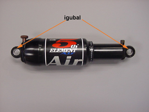 plastic bushings bike shoke