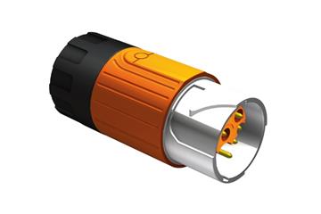 Steckverbinder Serie 915, Leistungskupplung, inkl. Kontakte