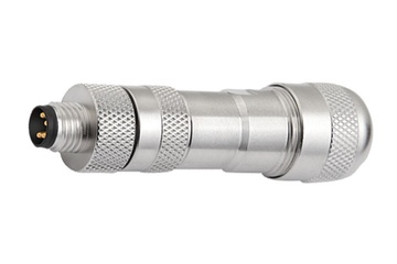 Binder M8 Kabelstecker, 6.0 - 8.0 mm, schirmbar, 99 3363 300 04, 99 3361 300 03, schraubklemm, IP67, UL listed