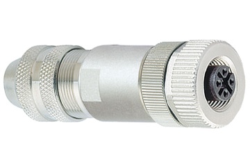 Binder M12-A Kabeldose, 4.0 - 6.0 mm, schirmbar, 99 1430 812 04, schraubklemm, IP67, UL