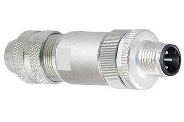 Binder M12-A Kabelstecker, 4.0 - 6.0 mm, schirmbar, 99 1429 812 04, schraubklemm, IP67, UL