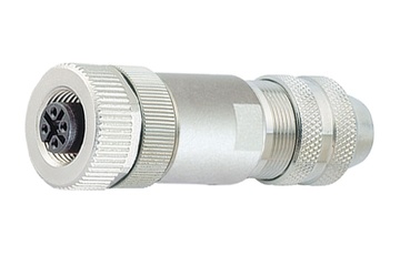 Binder M12-A Kabeldose, 6.0 - 8.0 mm, schirmbar, 99 1436 812 05, 99 1486 812 08, schraubklemm, IP67, UL