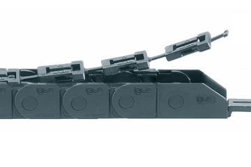 Zipper Serie 07, Energiekette, im Außenradius aufreißbar