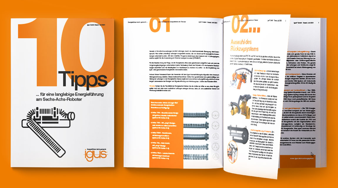 10 tips for energy supply on the robot