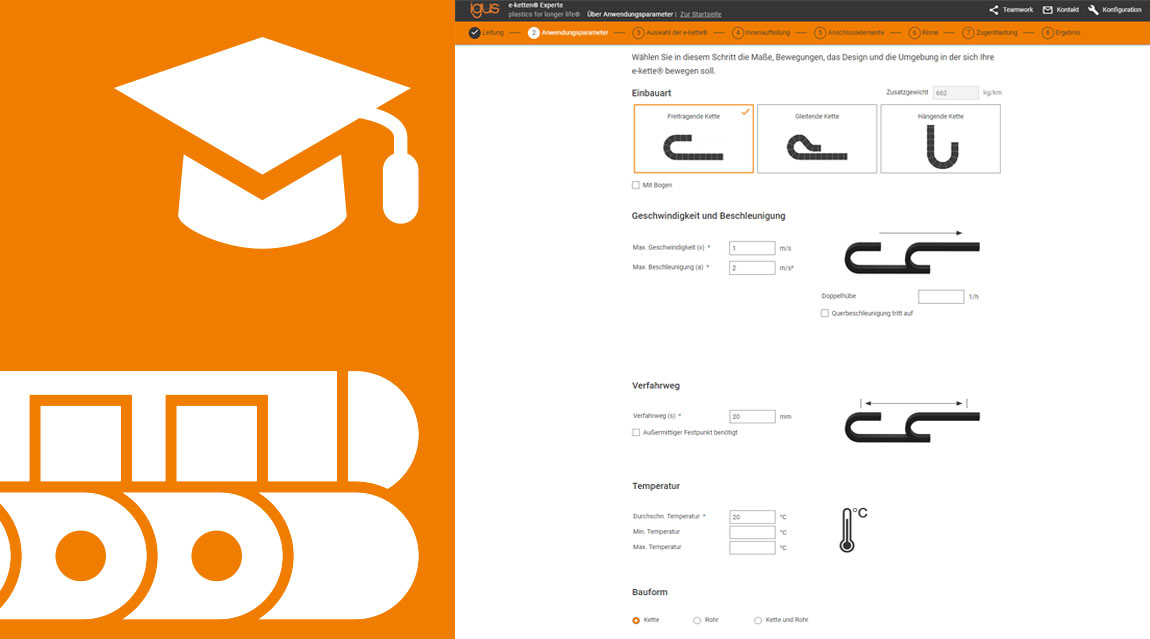 Configurador de cadenas portacables
