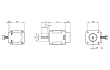 drylin® E Schrittmotor, Litzen mit Molex-Stecker und Encoder, NEMA 34