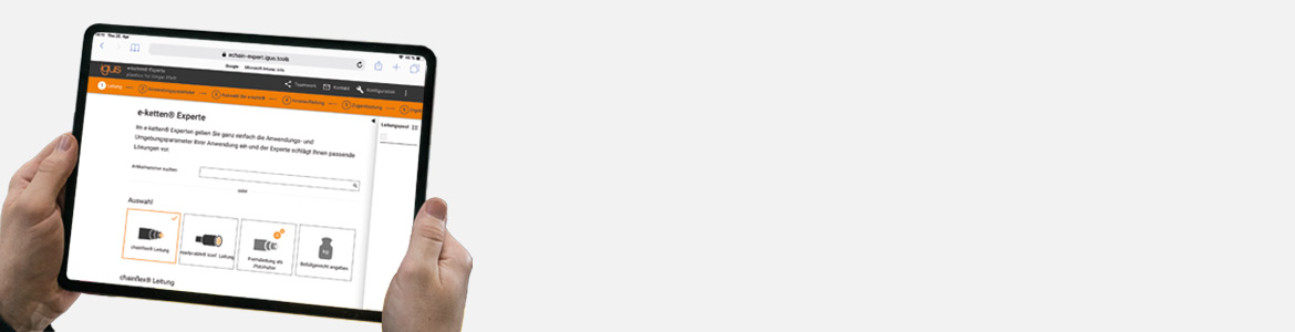 Energieketten-Konfigurator