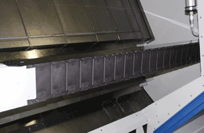 Energierohr 90° auf der Seite gedreht.