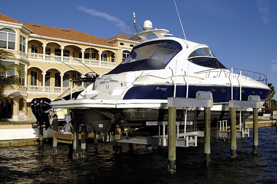 kunststofflager in Booten