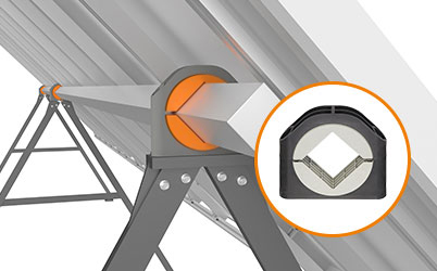 igubal® Stehlager in der Solaranlage