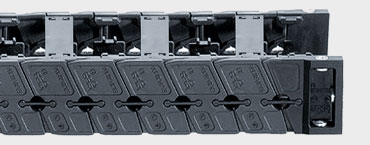 Reinraum-taugliche Energieketten