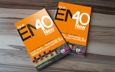 Flyer für Werkzeugmaschinen zur EMO-Messe