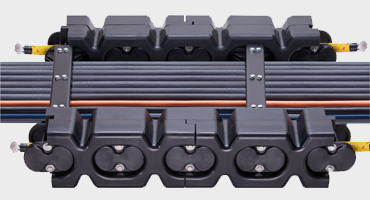 Landstromanschluss für LNG Power Barge