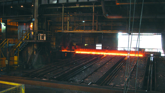 Stahlwerk Corus Rail