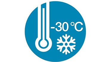 Icon für Tiefkühltemperaturen
