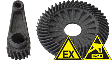 ESD / ATEX 3D-Druck und Halbzeuge für Sonderteile
