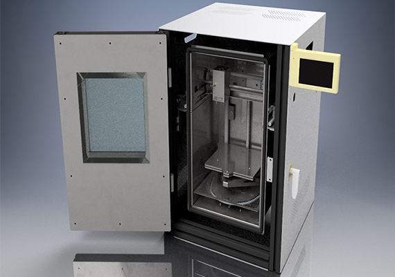 Kostenlose Konstruktionsdaten für Hochtemperatur-3D-Drucker zum selber bauen