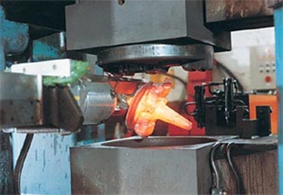 Plastic bushing in foundry