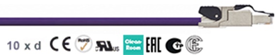 chainflex® CAT7 Ethernet bus cable