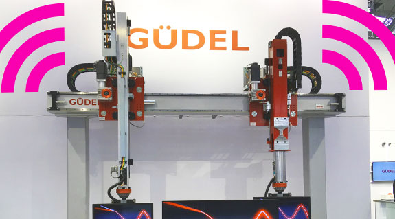 Güdel setzt an Linearrobotern auf Condition Monitoring für die Energieketten